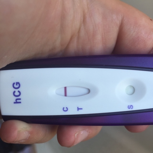 First Signal One Step Pregnancy Test, 8 Days Post Ovulation, FMU