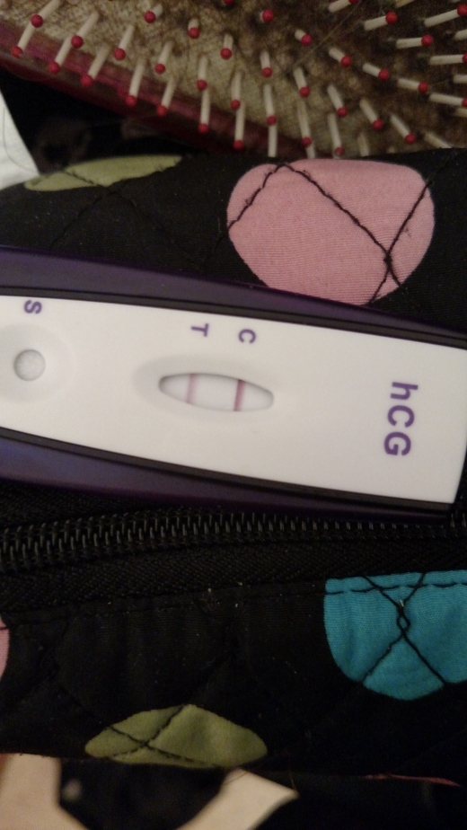 First Signal One Step Pregnancy Test, 12 Days Post Ovulation, Cycle Day 24