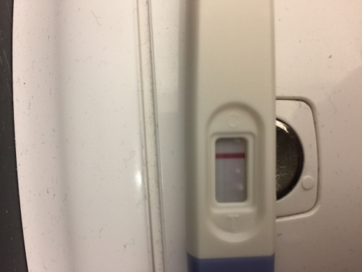 New Choice (Dollar Tree) Pregnancy Test, 15 Days Post Ovulation, Cycle Day 44