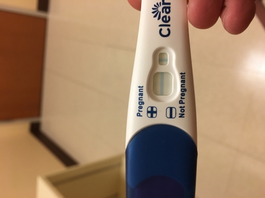 Clearblue Advanced Pregnancy Test, 12 Days Post Ovulation, Cycle Day 31