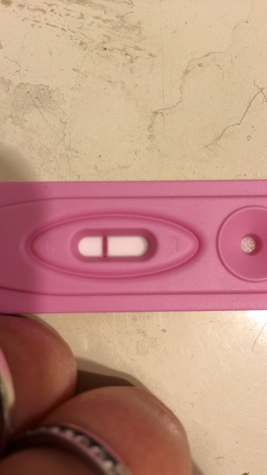 New Choice (Dollar Tree) Pregnancy Test, 14 Days Post Ovulation, Cycle Day 30