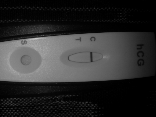 Home Pregnancy Test, Cycle Day 37