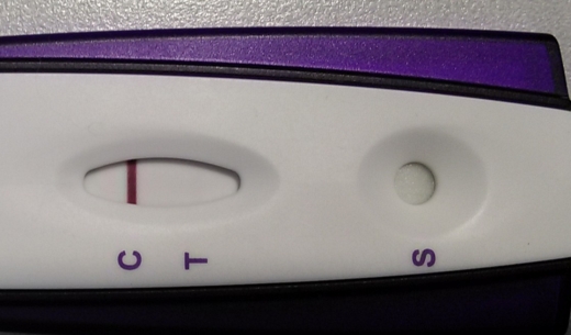 Home Pregnancy Test, Cycle Day 18