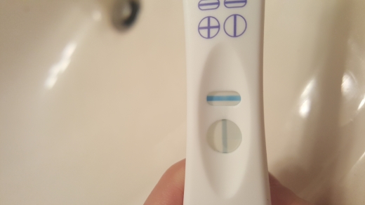 Equate One Step Pregnancy Test, Cycle Day 36