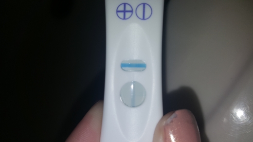 Equate One Step Pregnancy Test, Cycle Day 36