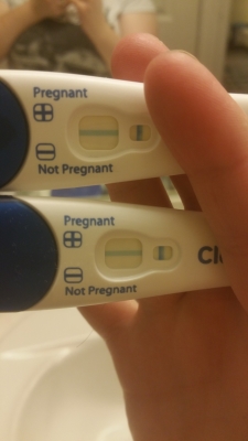 Clearblue Plus Pregnancy Test, 21 Days Post Ovulation, Cycle Day 42