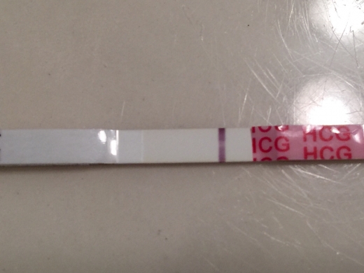 Wondfo Test Strips Pregnancy Test, 19 Days Post Ovulation, FMU, Cycle Day 29
