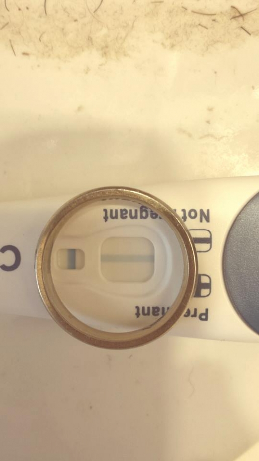 Clearblue Plus Pregnancy Test, 8 Days Post Ovulation, Cycle Day 27