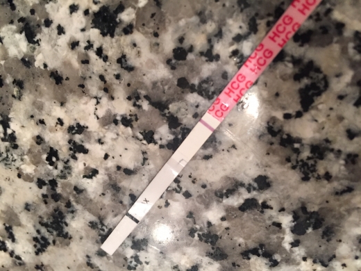 Wondfo Test Strips Pregnancy Test, 8 Days Post Ovulation, Cycle Day 20