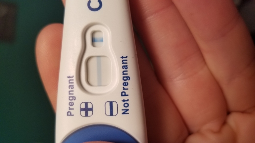 Clearblue Plus Pregnancy Test, 12 Days Post Ovulation, Cycle Day 39