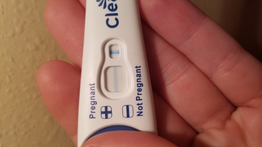 Clearblue Plus Pregnancy Test, 12 Days Post Ovulation, Cycle Day 39