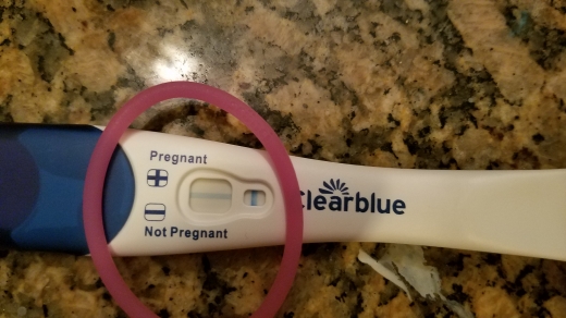 Clearblue Plus Pregnancy Test, 12 Days Post Ovulation, Cycle Day 39