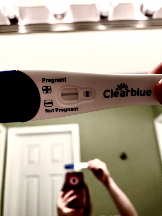 Clearblue Plus Pregnancy Test, 6 Days Post Ovulation, Cycle Day 28