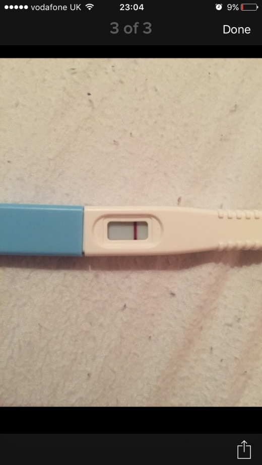 Generic Pregnancy Test, 17 Days Post Ovulation