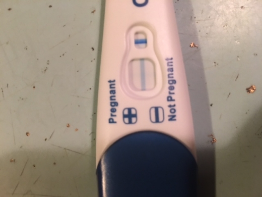 Clearblue Plus Pregnancy Test, 11 Days Post Ovulation, Cycle Day 26