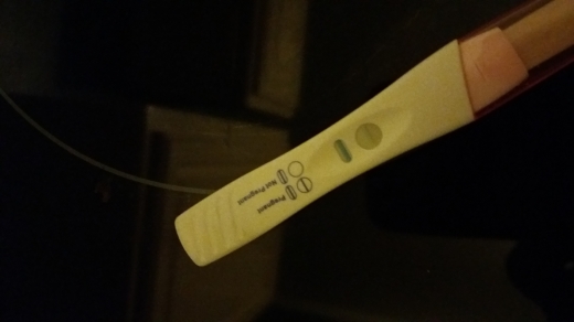 Equate Pregnancy Test, FMU, Cycle Day 31