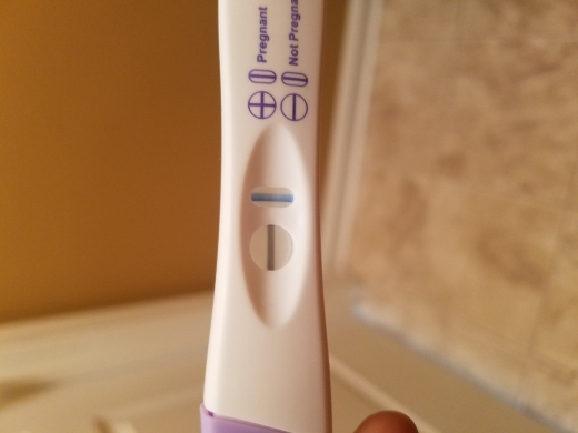 Walgreens One Step Pregnancy Test, FMU, Cycle Day 29