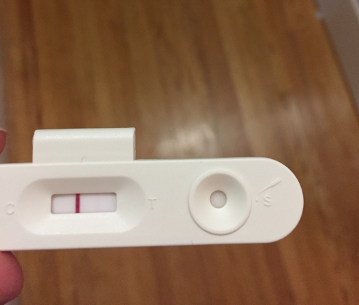 New Choice (Dollar Tree) Pregnancy Test, 11 Days Post Ovulation, Cycle Day 28