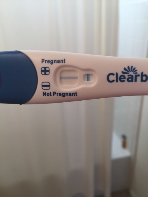 Clearblue Plus Pregnancy Test, 15 Days Post Ovulation, Cycle Day 27