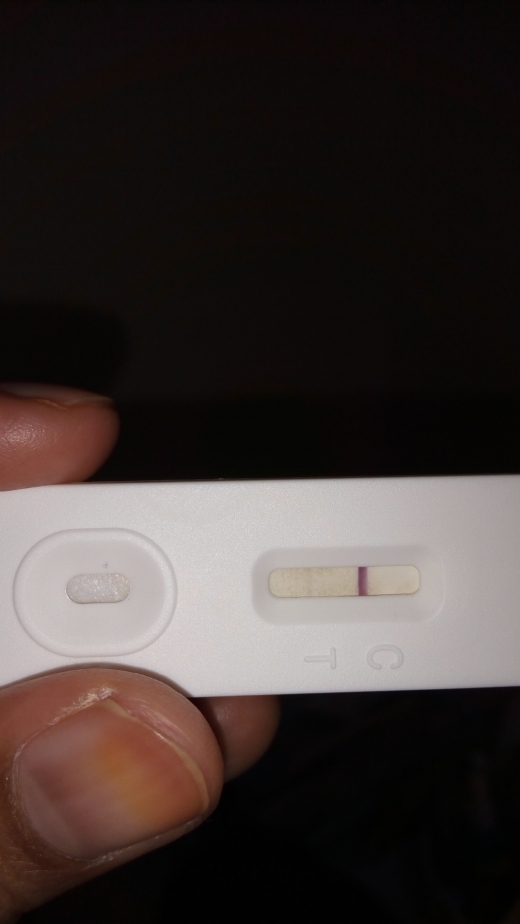 BabyConfirm Pregnancy Test, 6 Days Post Ovulation, Cycle Day 28