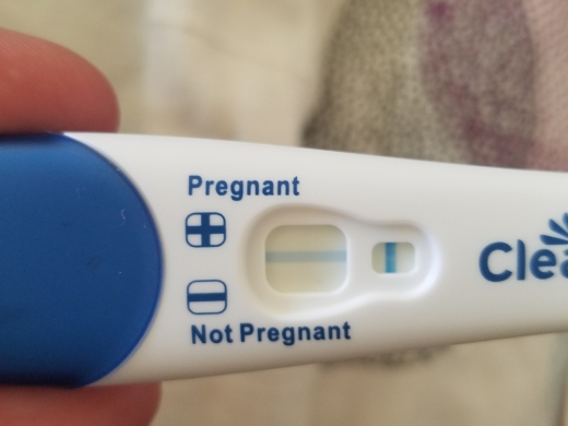 Clearblue Plus Pregnancy Test, 15 Days Post Ovulation, Cycle Day 31