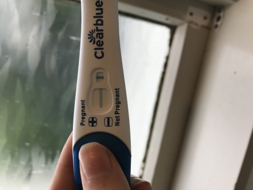 Clearblue Plus Pregnancy Test, 7 Days Post Ovulation, Cycle Day 24