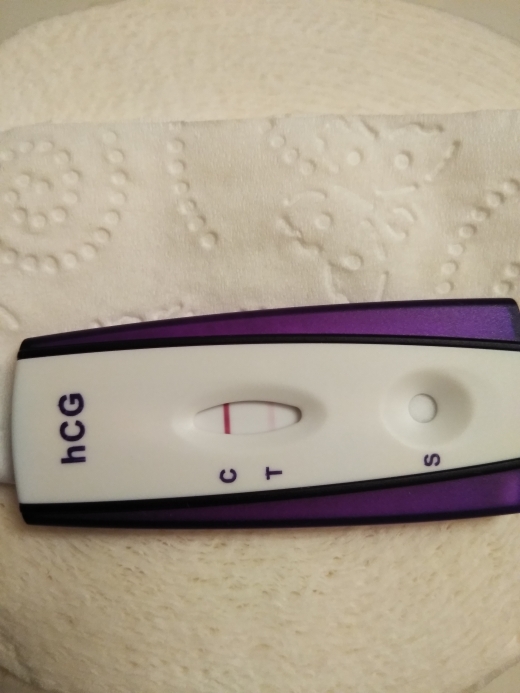 First Signal One Step Pregnancy Test, 11 Days Post Ovulation, FMU, Cycle Day 25