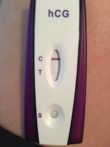 First Signal One Step Pregnancy Test, Cycle Day 37