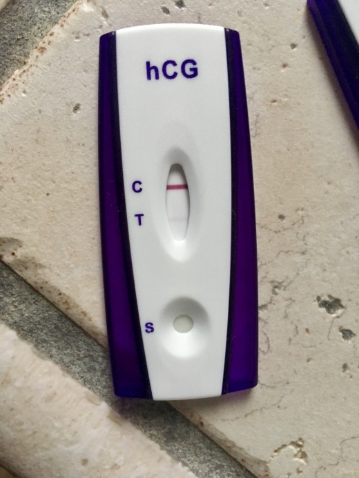 First Signal One Step Pregnancy Test, 17 Days Post Ovulation, Cycle Day 39
