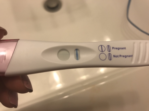 CVS Early Result Pregnancy Test, 18 Days Post Ovulation