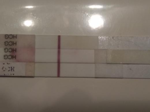 First Signal One Step Pregnancy Test, 20 Days Post Ovulation, Cycle Day 21