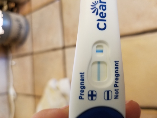 Clearblue Plus Pregnancy Test, 11 Days Post Ovulation, FMU, Cycle Day 28