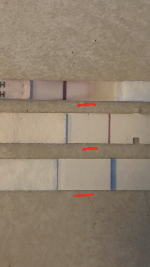 First Signal One Step Pregnancy Test, 10 Days Post Ovulation, FMU, Cycle Day 34