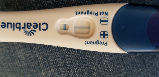 Clearblue Plus Pregnancy Test, 10 Days Post Ovulation, FMU, Cycle Day 23
