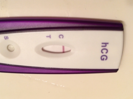 First Signal One Step Pregnancy Test, 9 Days Post Ovulation, Cycle Day 20