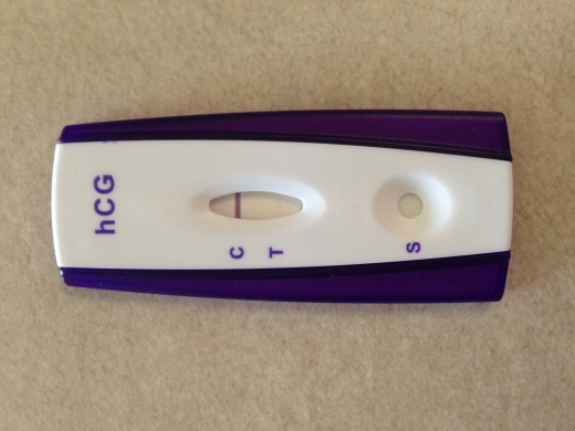 First Signal One Step Pregnancy Test, 11 Days Post Ovulation, Cycle Day 25