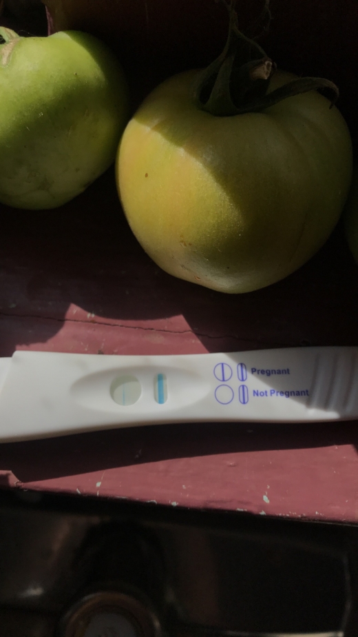 Home Pregnancy Test, 13 Days Post Ovulation, Cycle Day 33