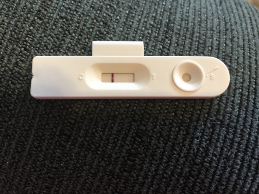 New Choice (Dollar Tree) Pregnancy Test, 7 Days Post Ovulation, FMU, Cycle Day 31