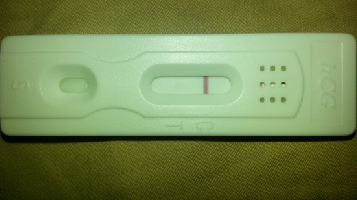 New Choice (Dollar Tree) Pregnancy Test, 8 Days Post Ovulation, FMU