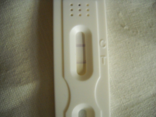 New Choice (Dollar Tree) Pregnancy Test, 12 Days Post Ovulation, FMU, Cycle Day 27