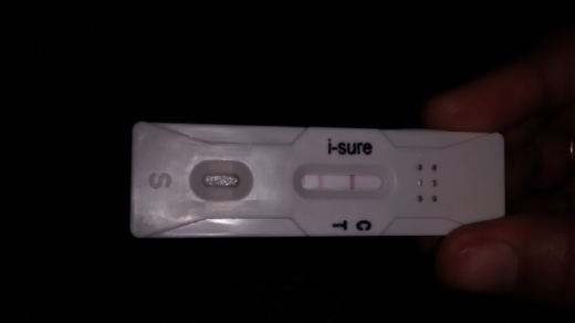 BabyConfirm Pregnancy Test, 6 Days Post Ovulation, FMU, Cycle Day 40