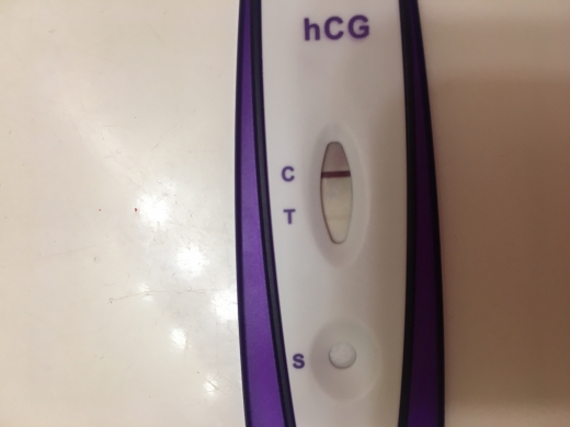 First Signal One Step Pregnancy Test, 7 Days Post Ovulation, Cycle Day 24