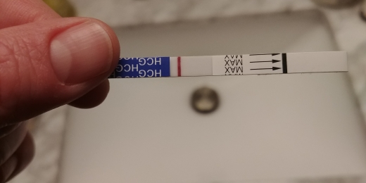 Generic Pregnancy Test, 8 Days Post Ovulation, Cycle Day 24