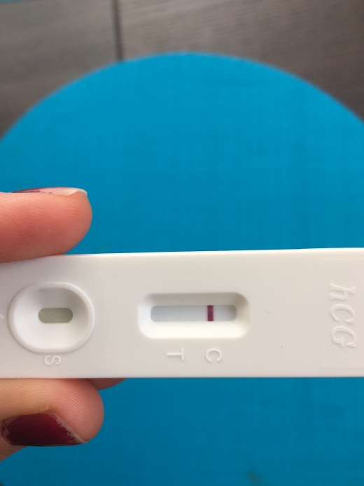 New Choice (Dollar Tree) Pregnancy Test, 10 Days Post Ovulation, Cycle Day 22