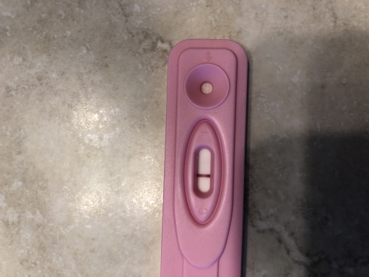 Generic Pregnancy Test, 12 Days Post Ovulation, FMU, Cycle Day 30