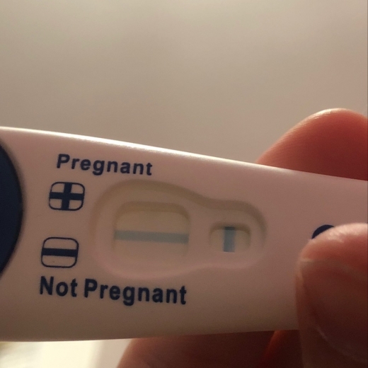 Clearblue Advanced Pregnancy Test, 9 Days Post Ovulation, Cycle Day 22
