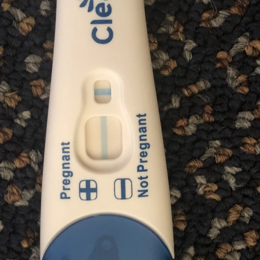 Clearblue Advanced Pregnancy Test, 10 Days Post Ovulation, Cycle Day 22