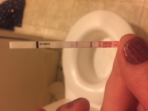 Wondfo Test Strips Pregnancy Test, Cycle Day 20