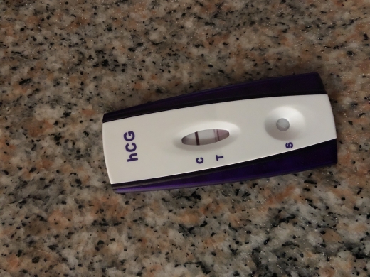 Babi One Step Pregnancy Test, 6 Days Post Ovulation, Cycle Day 31