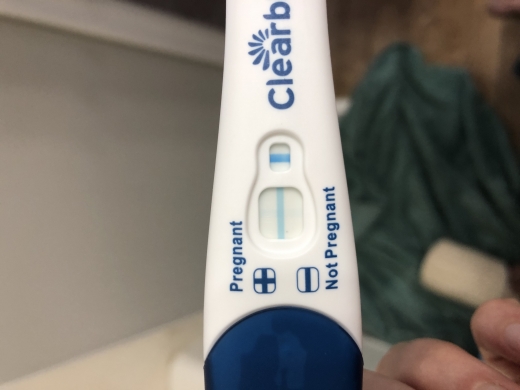 Clearblue Plus Pregnancy Test, 10 Days Post Ovulation